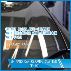горячая продажа 9h автомобиль анти-царапинам блестящий нано-керамическое покрытие стекло нано-покрытие автомобильных средств