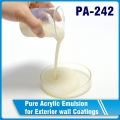 чистая акриловая эмульсия для наружных стенных покрытий pa-242 