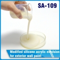 модифицированная силиконовая акриловая эмульсия для наружной стеновой краски sa-109 