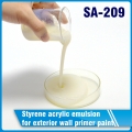 стирол-акриловая эмульсия для наружной стеновой краски праймера sa-209 