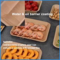 Покрытие на водной основе для бумажного стаканчика без пластика