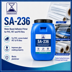 горячая продажа Праймер адгезии на водной основе для пленок PVC, PET и PS SA-236