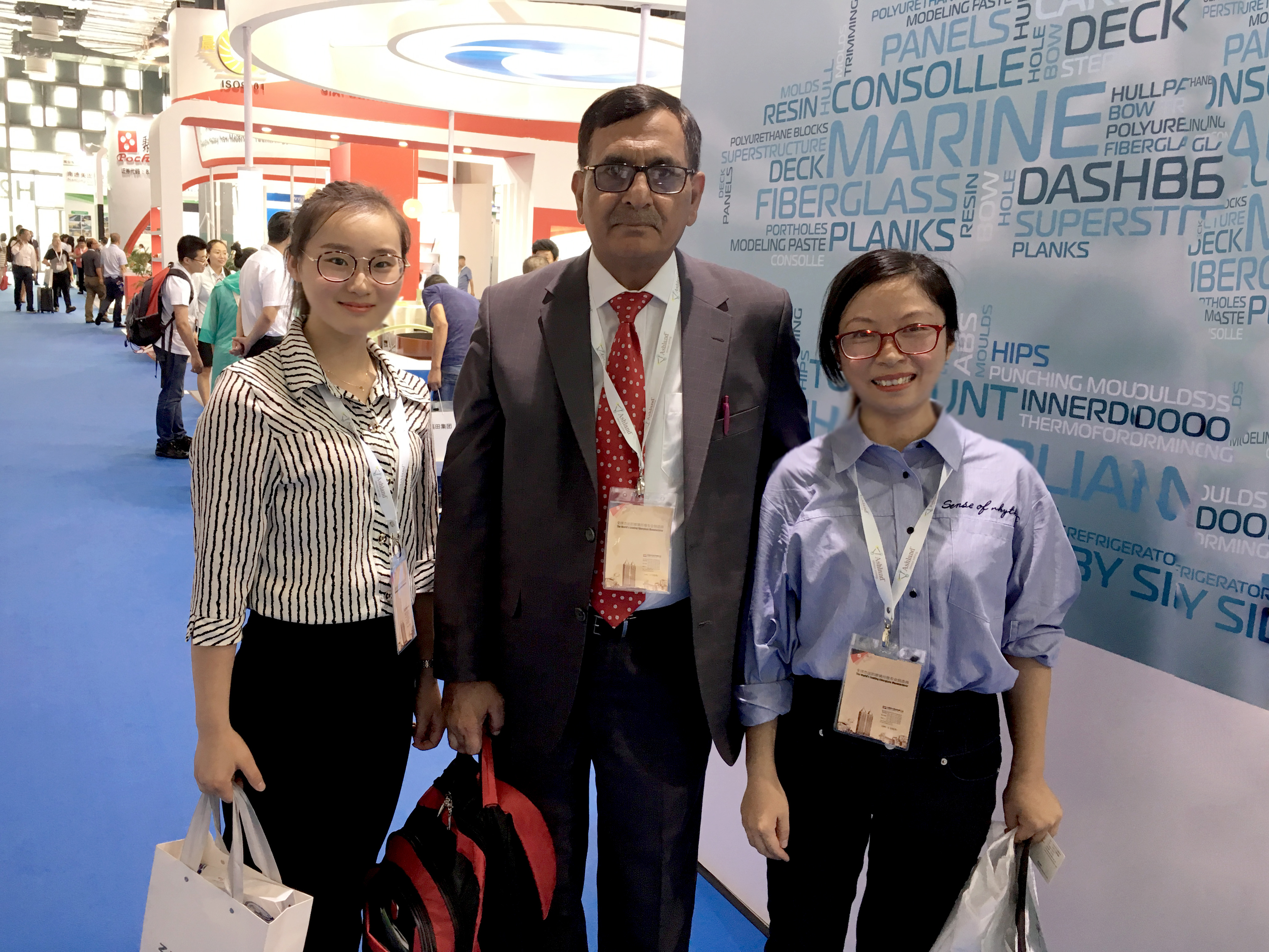 anhui sinograce chemical co., ltd. участвовал в двадцать третьей международной выставке технологий производства композитных материалов в Китае