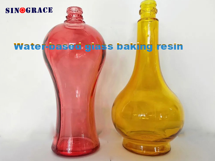 Water-based glass baking paint formula